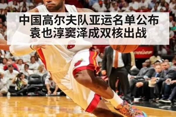 中国高尔夫队亚运名单公布 袁也淳窦泽成双核出战